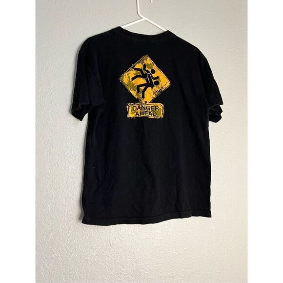 Brock Lesnar Suplex City Danger Ahead WWE Authentic Wear Black T-Shirt Size M - Picture 3 of 4